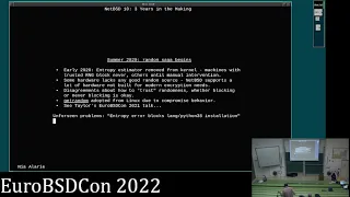 NetBSD 10: 3 Years in the Making - Nia Alarie - EuroBSDcon 2022