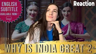 Russian Girl Reacts : WHY IS INDIA GREAT 2 | Shourya Motion Pictures  | Reaction