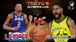 USA vs AUSTRALIA Full Game | 2021 Tokyo Olympics Semi-Finals Men's Basketball