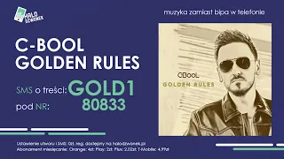 C-BooL "Golden Rules" - halodzwonek.pl