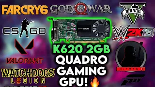 Nvidia Quadro K620 In 2022 | Can We Game On Quadro 45$ GPU?🤔