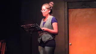 Jacquelyn Cordova reads 'Our War' by Diane Carlson Evans, in Taos