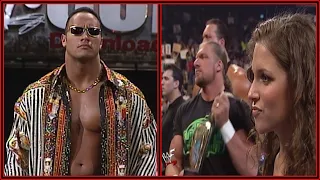 The Rock Puts His Career On The Line! 3/13/2000