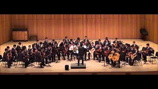 Liszt (1841) - Bach (1717 ca) : Preludio e Fuga For Classical Guitars Orchestra