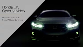 Honda UK / Opening video