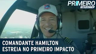 Comandante Hamilton estreia no Primeiro Impacto em retorno ao SBT | Primeiro Impacto (10/04/23)