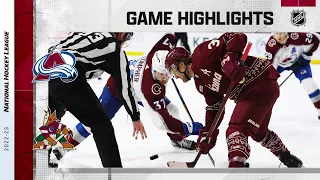 Avalanche @ Coyotes 3/26 | NHL Highlights 2023