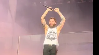Post Malone -Sunflower live in Times Square NYC July 18, 2023
