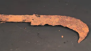 Rusty 80 Years Old Sickle Restoration