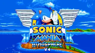 Sonic Mania Atmosphere (V4 Update) ✪ Full Game Playthrough (1080p/60fps)