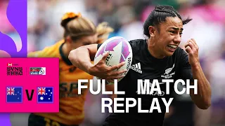 Rivals BATTLE in the semis | New Zealand v Australia | HONG KONG HSBC SVNS | Full Match Replay