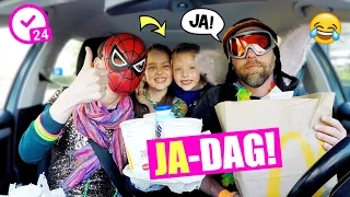 24 UUR ALLEEN MAAR JA ZEGGEN tegen ONZE KINDEREN! [Yes Day Challenge] ♥DeZoeteZusjes♥