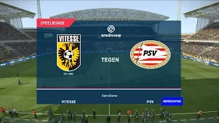 Vitesse vs PSV Eindhoven - 2018-19 Eredivisie - PES 2019