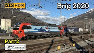 2020-02-18 [4K] 2/3 Brig in the afternoon. Filmed February 2020 during sunny weather in 4K!