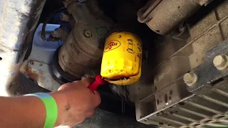 Removing A Stuck Oil Filter
