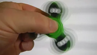 Fidget Spinner In Front of a Monitor