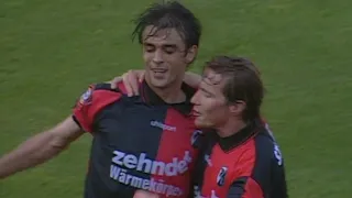 SC Freiburg - Bielefeld, BL 1996/97 32.Spieltag Highlights