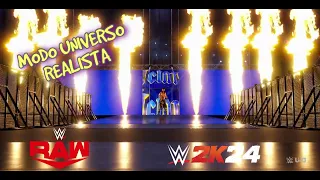 Modo Universo Realista #Raw #WWE2K24 | Cap 5