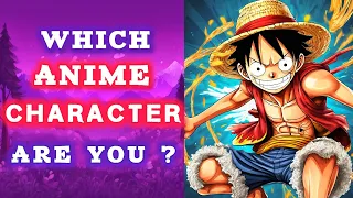 Which anime character are you? personality test quiz  |Blueporium