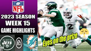 New York Jets vs Miami Dolphins FULL GAME 2nd QTR WEEK 15 (12/17/23) | NFL Highlights 2023