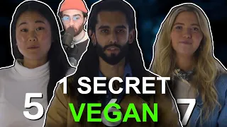 6 Meat Eaters vs 1 Secret Vegan | HasanAbi Reacts ft. @intraspecies5120