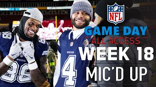 NFL Week 18 Mic'd Up, "winner of this game makes the playoffs" | Game Day All Access