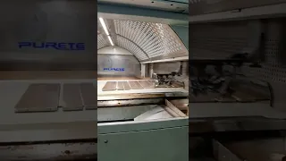 Automatic equipment wood floor spray painting line