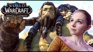 REACTION: WoW BfA Cinematic - SAFE HAVEN