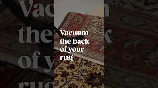 How to Vacuum Your Rug