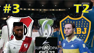 "BOCA VS RIVER ¿QUIEN GANARA LA SUPERCOPA ARGENTINA?" #3 T2 - FIFA 23 Modo Carrera BOCA - DUCKTUBERS