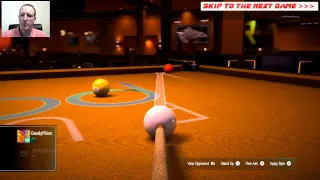 Pure Pool Gameplay - Billiard Man (aka GaudyRhino) versus ShiftyAftermaff - Game 3