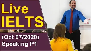 IELTS Live - Speaking Part 1 – Start with Band 9 Answers