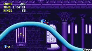 Sonic Mania Hydrocity Act 2 Speedrun 1'43"15