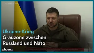 Botschaft von Wolodymyr Selenskyj an die Nato-Staaten am 22.03.22