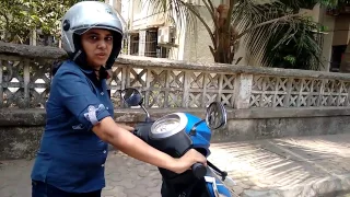 How to ride / balance on Scooty for Beginners
