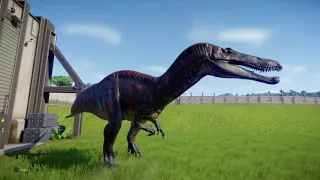 Every Suchomimus Skin in Jurassic World Evolution