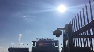 4 F15's Fly over Lambeau