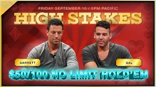 GARRETT WINS $113K, REZA WINS $65K!! HIGH STAKES POKER w/ Garrett Adelstein & Gal