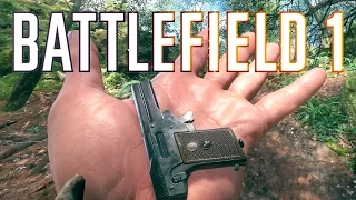 WORLD'S SMALLEST PISTOL! (Battlefield 1 Kolibri Pistol - Smallest Pistol EVER!)