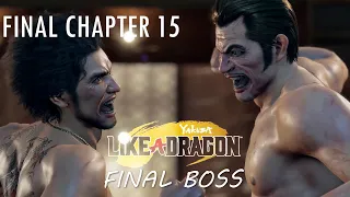 Yakuza Like a Dragon Final Chapter 15: To The Pinnacle - All Cutscenes Story