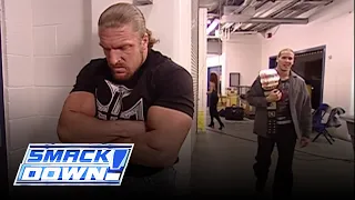 Triple H destroys Christian | Smackdown 2002
