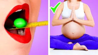 BEST PREGNANCY HACKS 👧🏻 | SITUAÇÕES ENGRAÇADAS DA GRAVIDEZ | Dicas DIY e Situações Divertidas