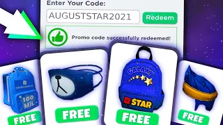 +4 New Roblox Promo codes 2021 All Free Robux Items | All Free Items on Roblox 2021 | Promo codes