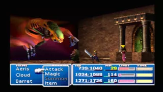 Final Fantasy VII - Boss #18: Demon Wall