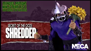 NECA Toys TMNT The Secret of the Ooze The Shredder Figure @TheReviewSpot