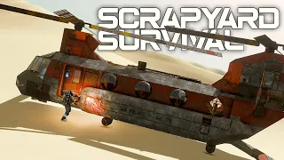 Top Heavy with a Locomotive - Scrapyard Survival #3