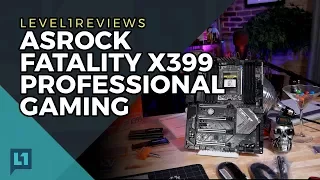 ASRock Fatal1ty X399 Professional Gaming Review + Linux Test