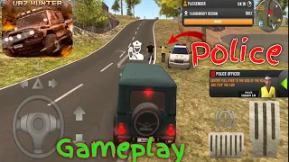 Police Inspector Stoped Me Chaking  | Russian Car Driver Uaz Hunter | Gameplay