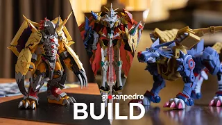 Digimon Build - WarGreymon, MetalGarurumon, Omegamon (ASMR)