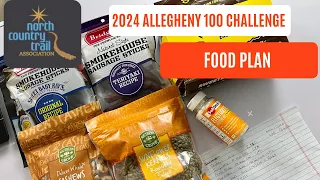 Food Plan for the 2024 Allegheny 100 Challenge